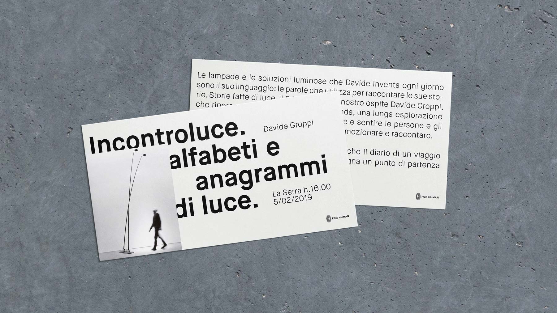 Alberto Fontana ↑   Davide Groppi – Incontroluce